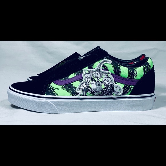 New Vans Old Skool Nightmare B4 Xmas Mens size 9 - Picture 3 of 9